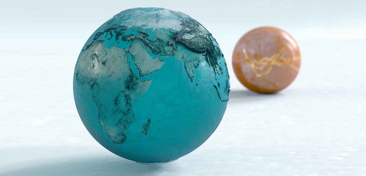 globe showing international connectivity globe showing international connectivity